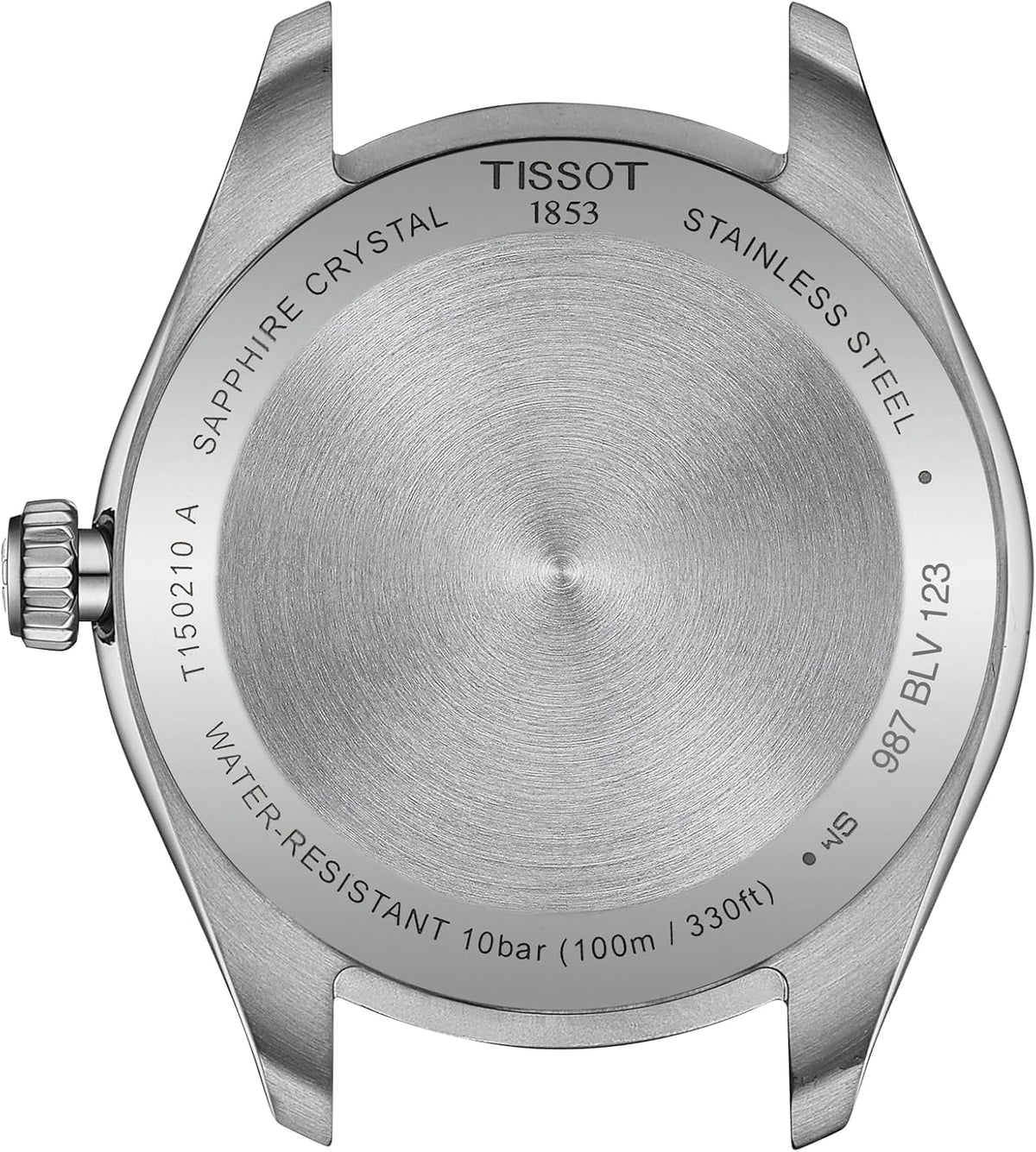Tissot PR 100, cuarzo suizo, 1.339 en, esfera verde, reloj unisex