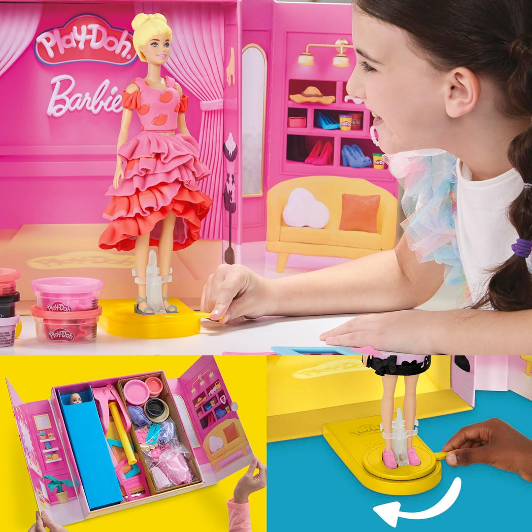 Play-Doh Barbie - Juego de desfile de moda de diseñador