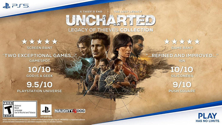 UNCHARTED Legacy of Thieves Collection - PlayStation 5