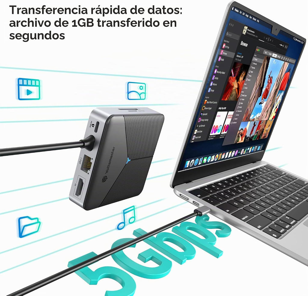 Yottamaster, FF3-8PM, hub USB 3.0