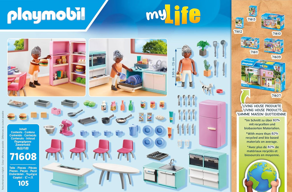 Playmobil Cocina con mesa de comedor