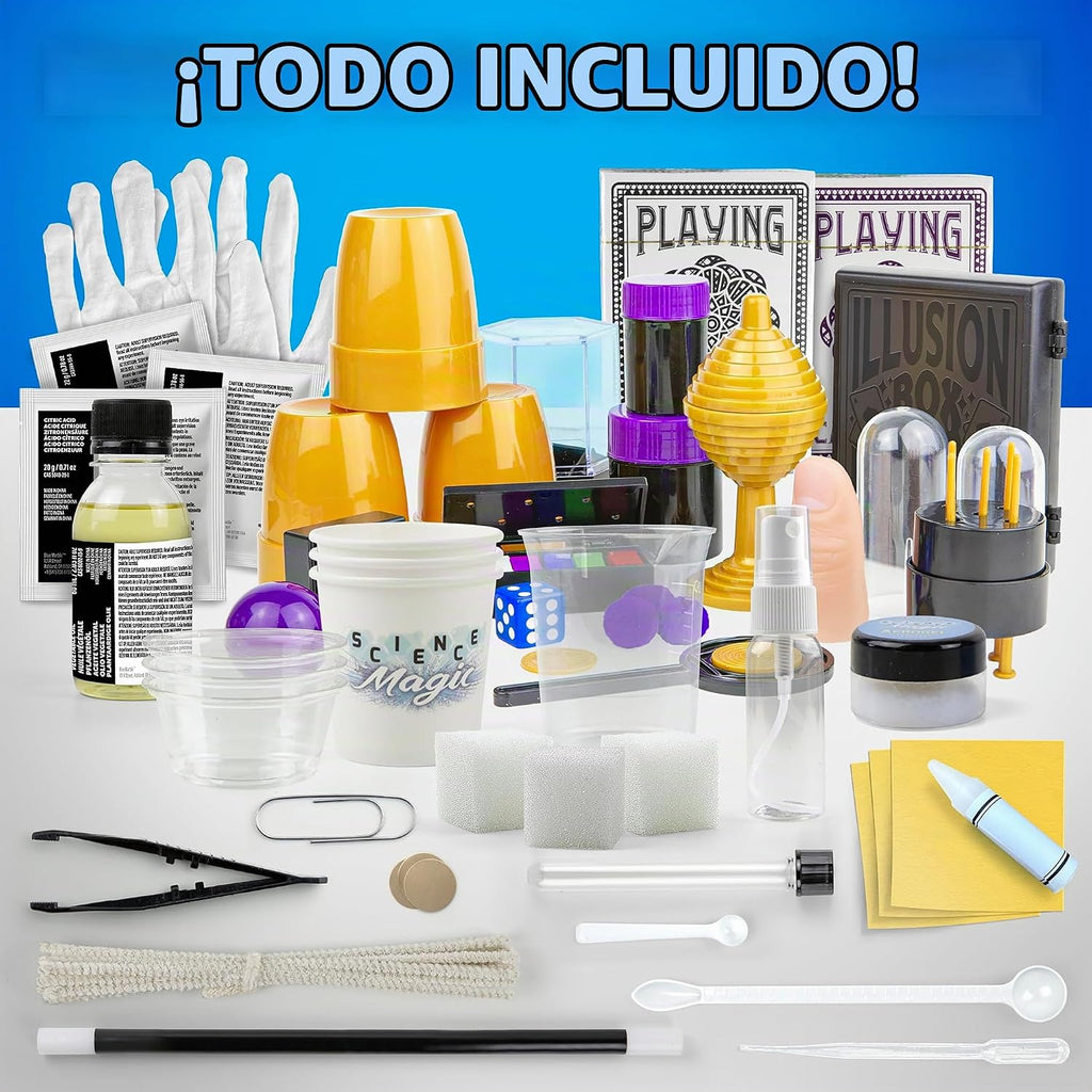 Kit de magia épica de National Geographic con más de 175 trucos para niños