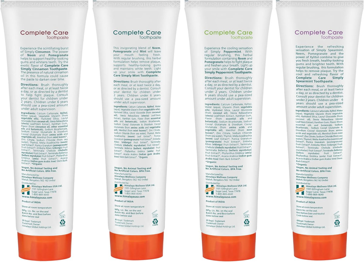 Himalaya Botanique Complete Care - Pasta de dientes, a base de hier...