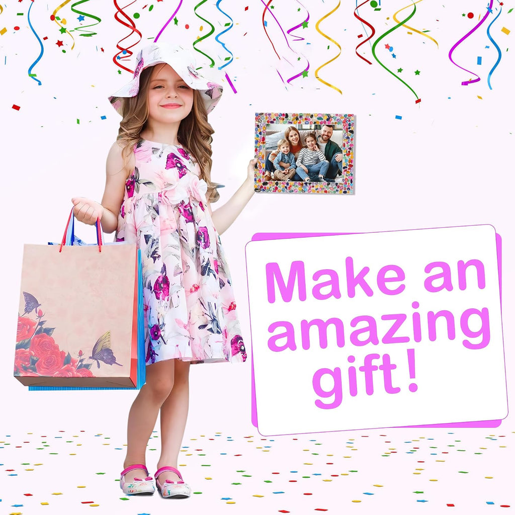 ZALIAFEI Kit de arte de mosaico, manualidades para niños y manualidades para niñas de 6 a 12 años, kit de arte de mosaico moderno para todas las estaciones