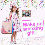 ZALIAFEI Kit de arte de mosaico, manualidades para niños y manualidades para niñas de 6 a 12 años, kit de arte de mosaico moderno para todas las estaciones