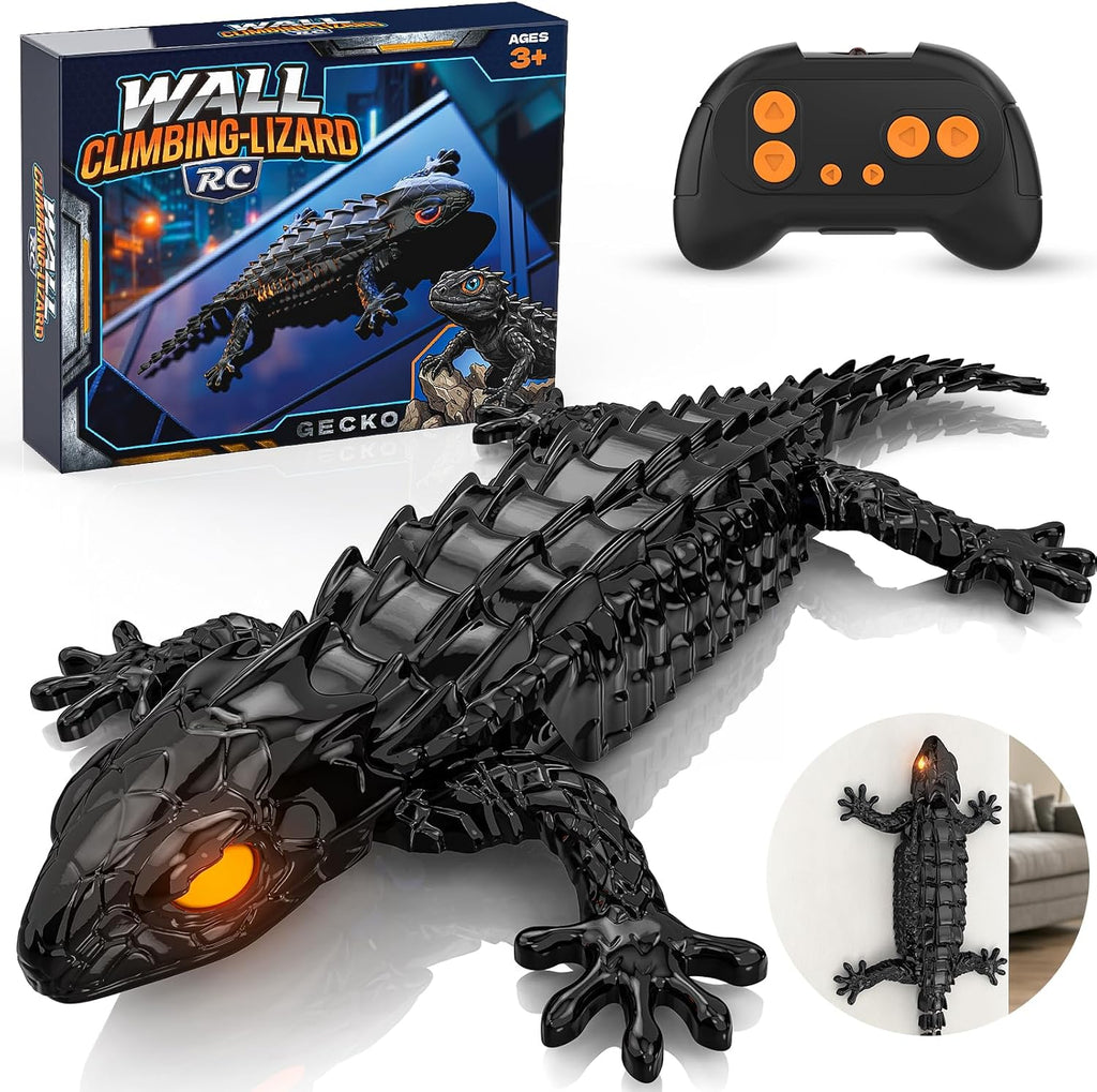 Gecko de escalada de pared a RC, robot de control remoto recargable