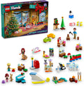 Calendario de Adviento LEGO Friends 2024 para Niños - Calendario de Adviento de Navidad con Mini Construcciones y 5 Minifiguras, Edades 6+ - Juguetes para Niños y Niñas - Ideas de Regalo para