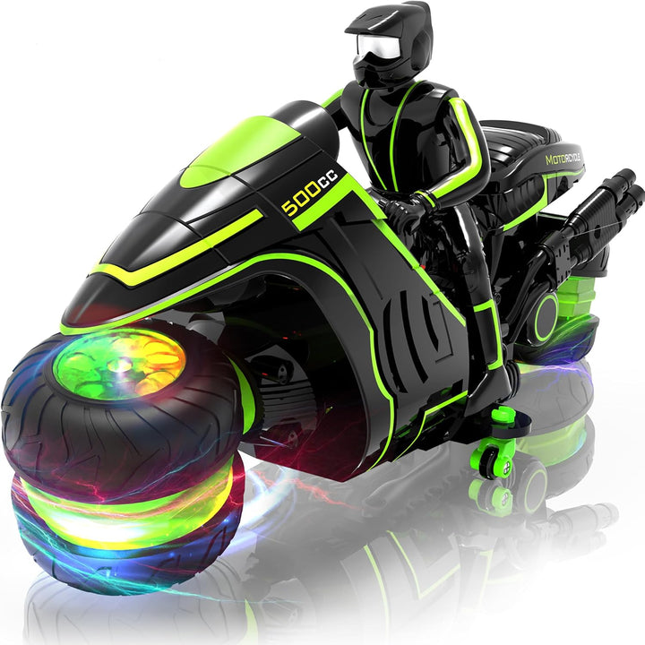iappadore Motocicleta a control remoto, nueva edición 2025 con rued...