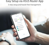 ASUS ZenWiFi XT9 AX7800 Tri-Band WiFi6 Mesh WiFiSystem (1 paquete),...