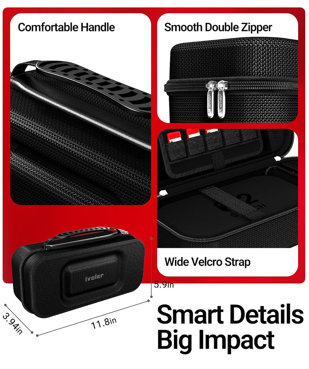 ivoler Funda de transporte para Nintendo Switch 2 / Switch / OLED Model