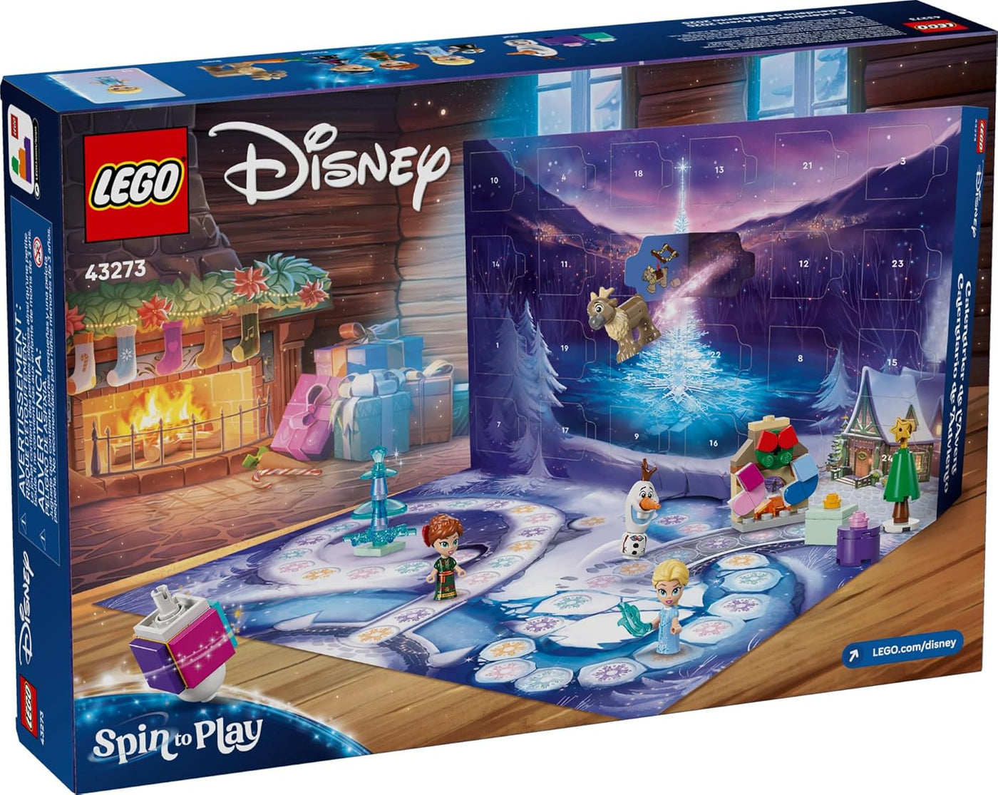 LEGO Calendario de Adviento de Frozen de Disney para niños