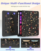 Funda para iPad mini 7ª (A17 Pro)/Mini 6ª de 8.3 pulgadas, flor