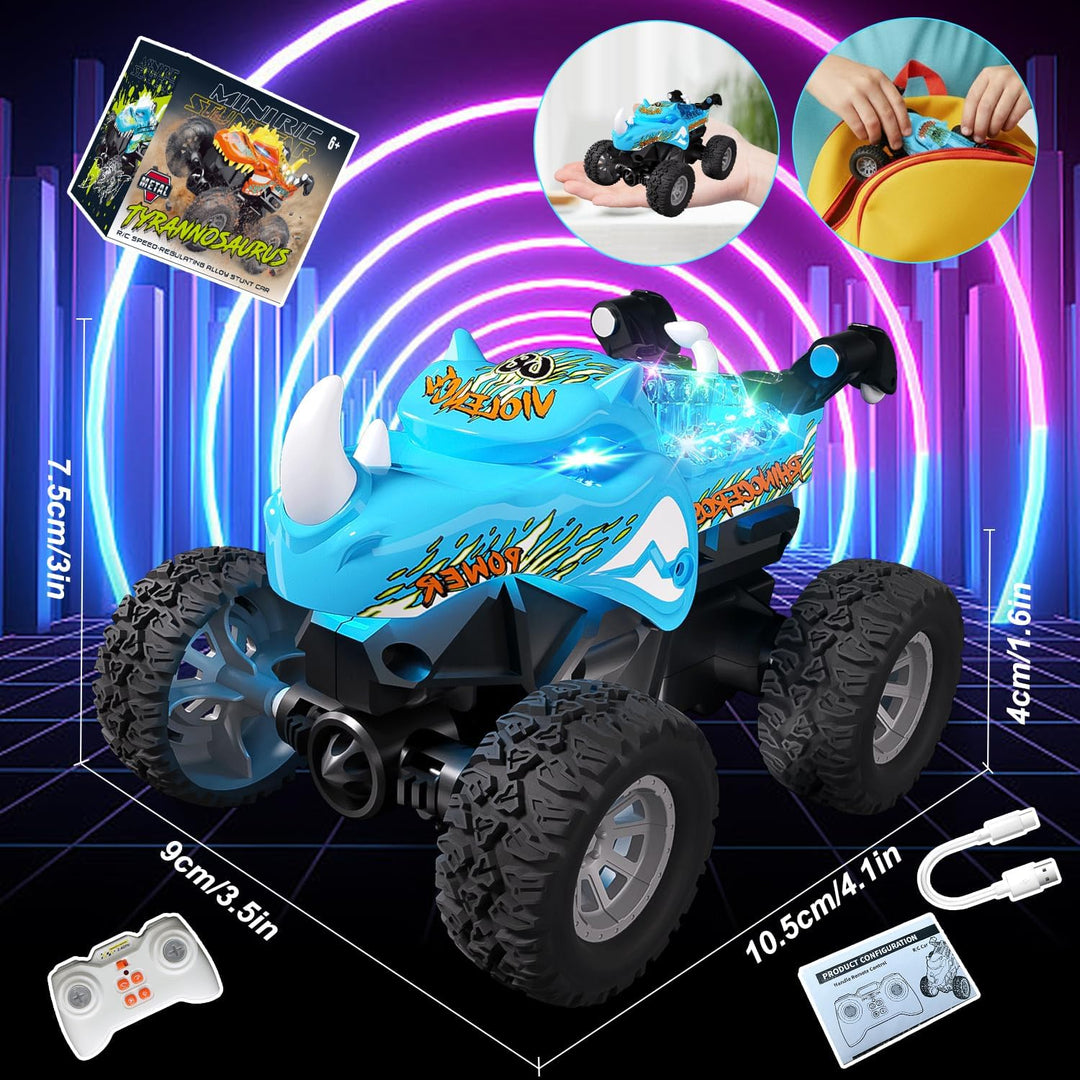 Gohero Juguetes de Camiones Monstruo 1:64, Mini Auto de Control Rem...