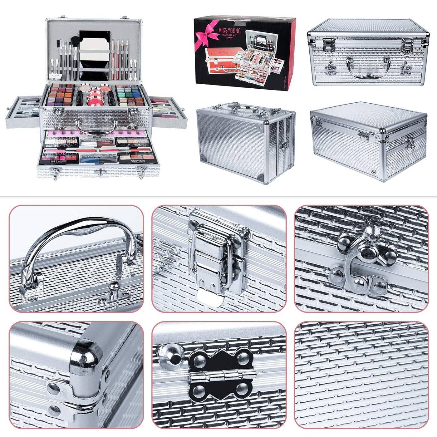 Joyeee Kit de maquillaje todo en uno, set de regalo para mujer, kit...