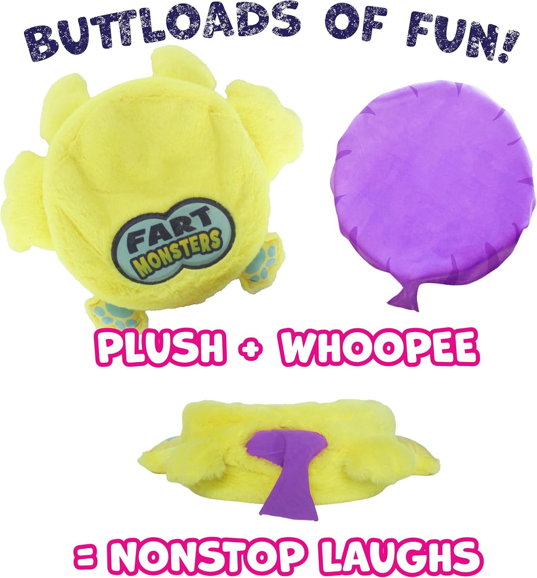 Fart Monsters Windy - Juguete de peluche perfumado XL de 16 pulgada...