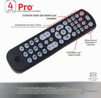Control remoto universal retroiluminado por GE, funciona para Samsung