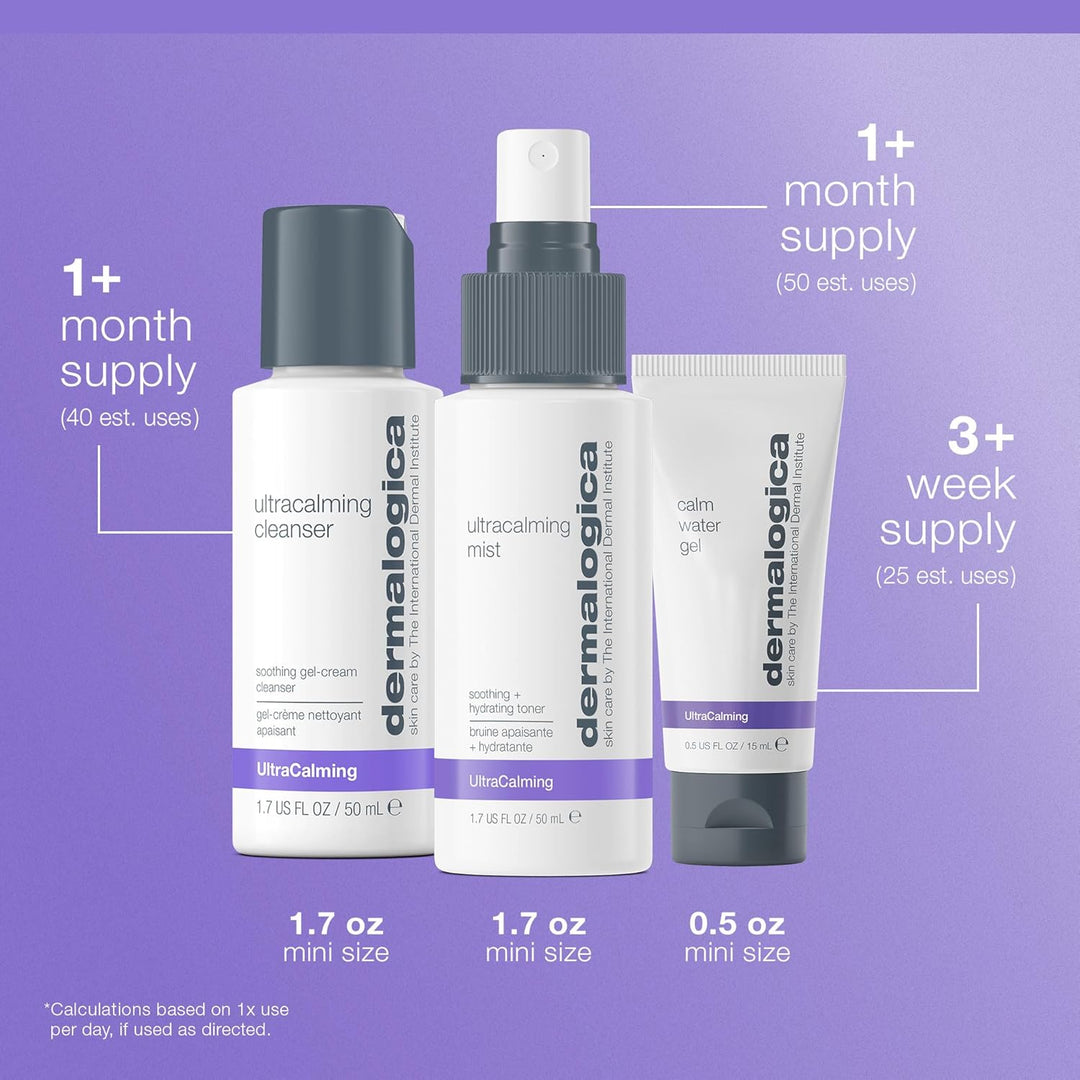 Dermalogica Kit de rescate de piel sensible, el juego contiene: lav...