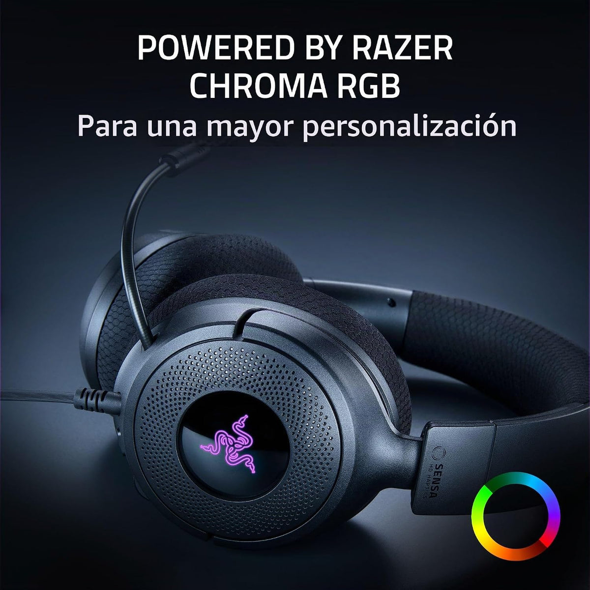 Razer Kraken V4 X Sensa HD Haptics Auriculares con cable para juegos