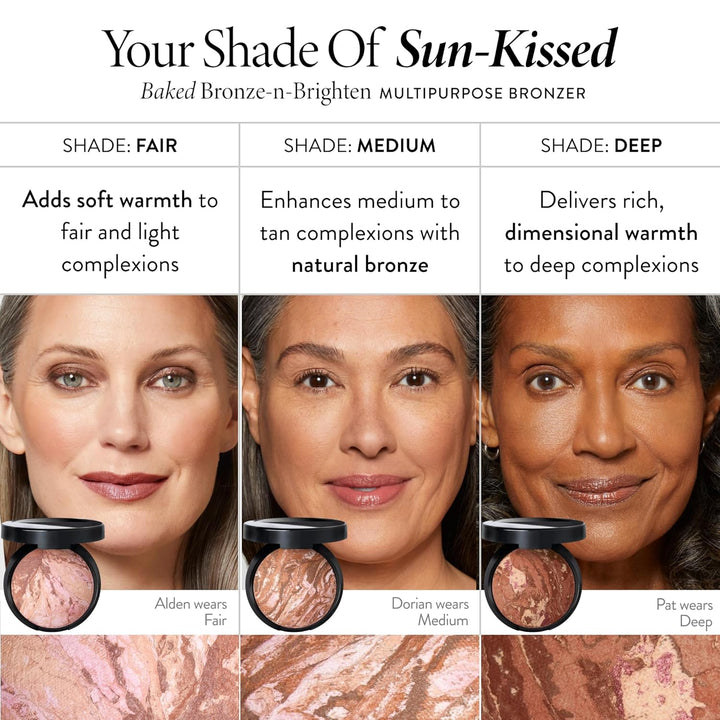LAURA GELLER NEW YORK Bronze-n-Brighten Bronceador en polvo, tamaño...