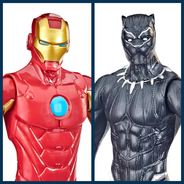 Marvel Titan Hero Series - Figura de acción multipaquete, 6 figuras...