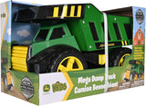 John Deere Camión volquete de acero de 16 pulgadas, luces y sonidos...