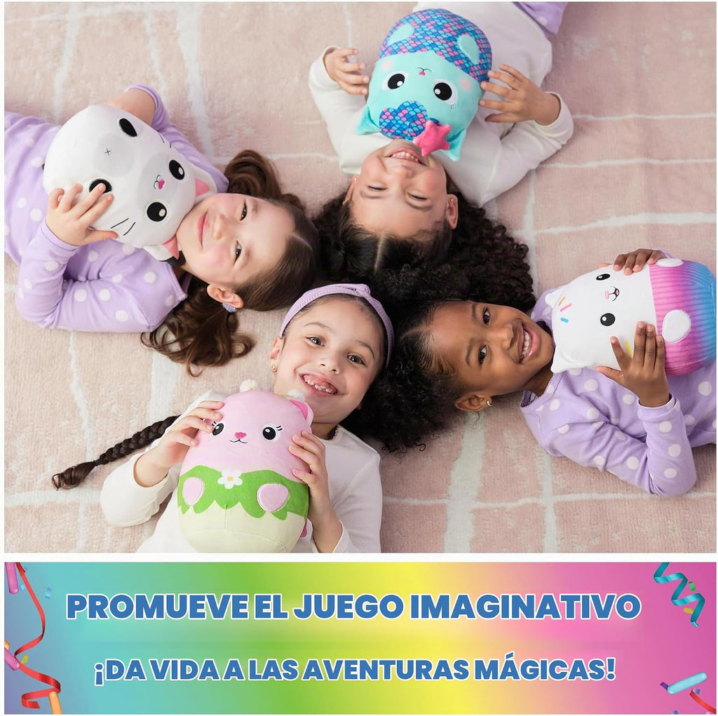 Gabby's Dollhouse - Juguete de peluche oficial de Pandy Paws de 12 pulgadas