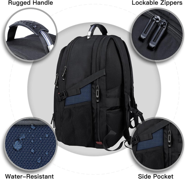 ANTERK Mochila para laptop, mochilas para laptop de 18.4 pulgadas p...