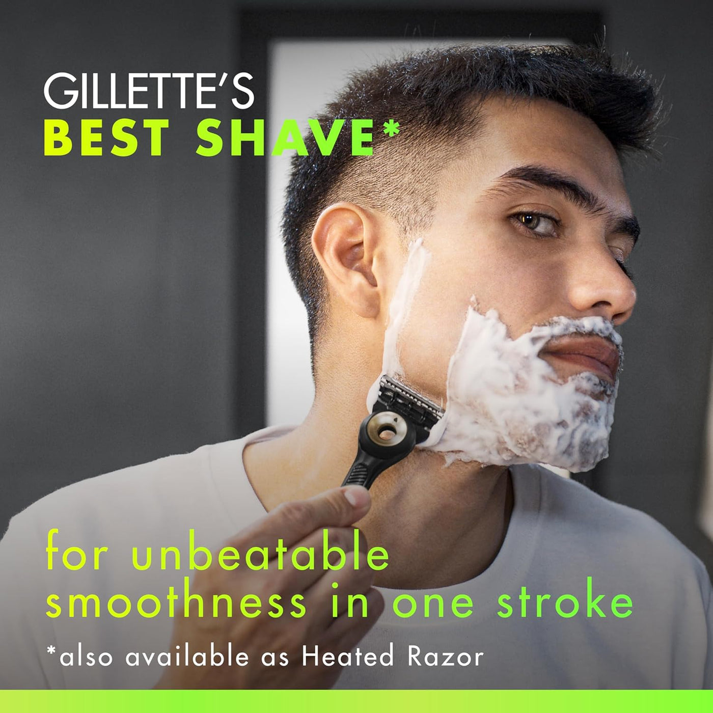 Gillette Labs con barra exfoliante de afeitar para hombres, 1 mango...