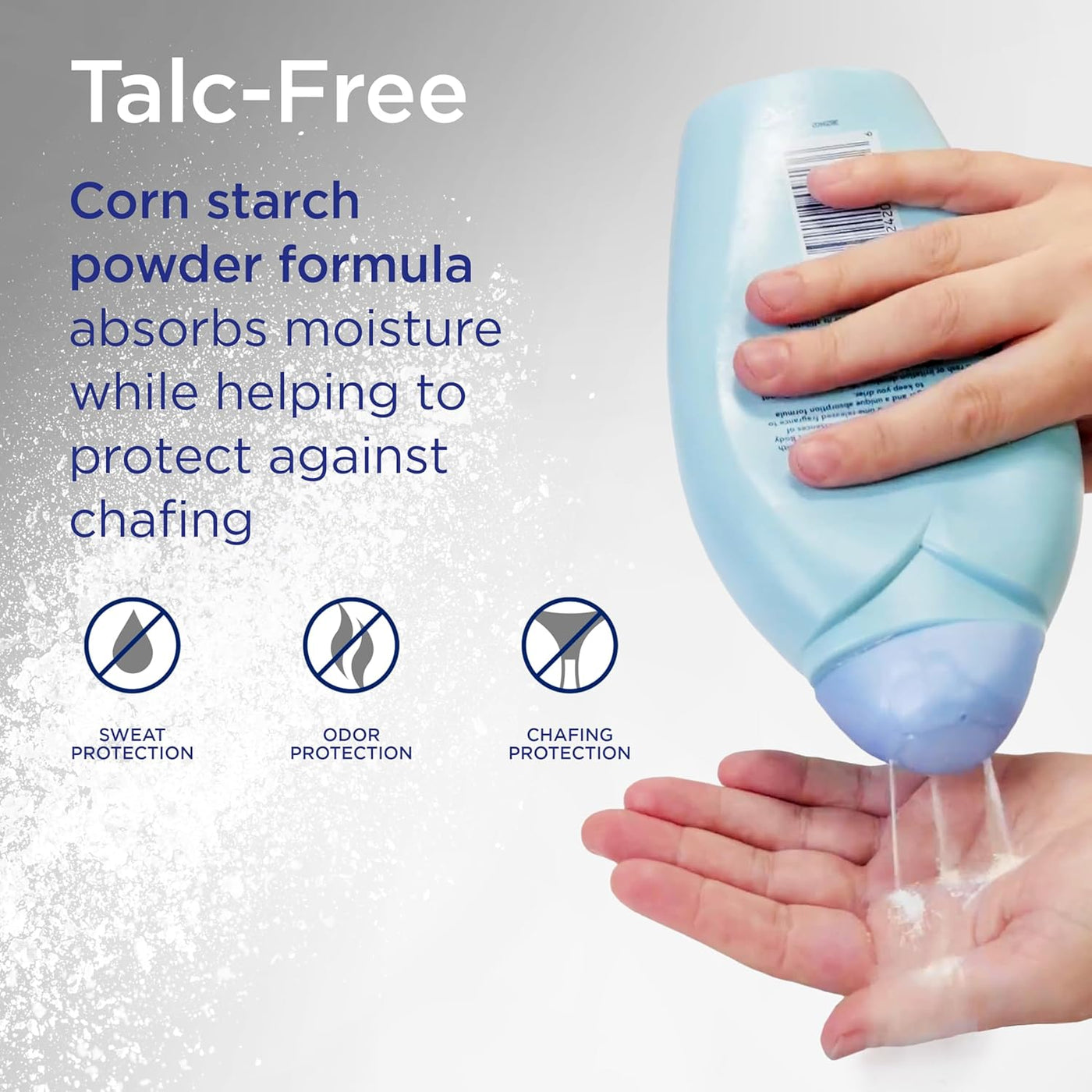 Shower to Shower Morning Fresh - Polvo corporal con lavanda para ho...