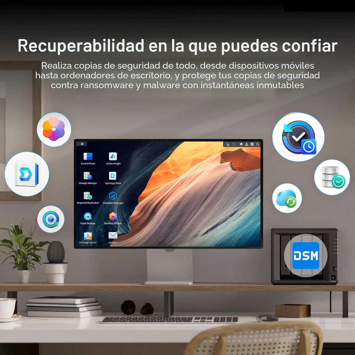 Synology DiskStation DS925+ de 4 bahías (sin disco)