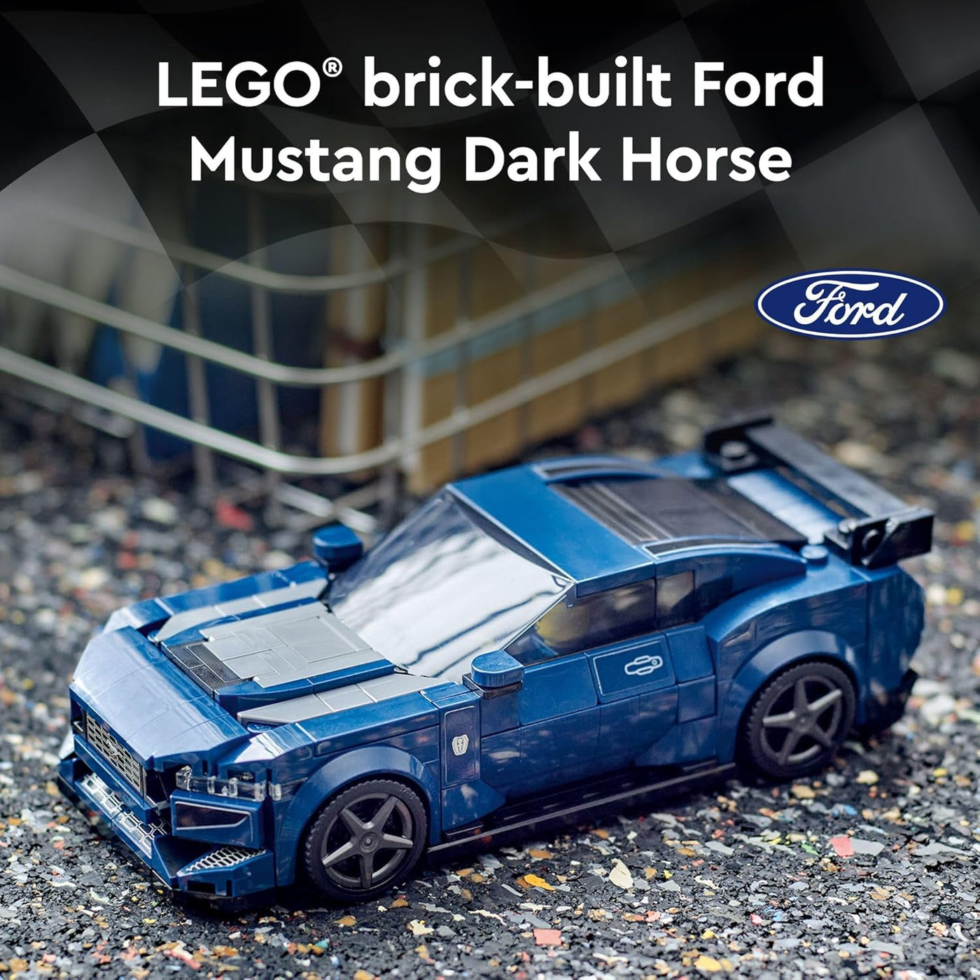LEGO Speed Champions Ford Mustang - Juguete deportivo de