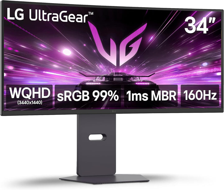 LG 34G600A-B - Monitor ultragear de 34 pulgadas WQHD (3440 x 1440)...