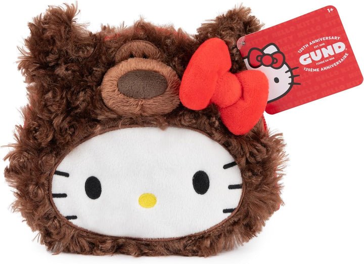 GUND Sanrio Hello Kitty Philbin Oso de Peluche con Bolso y Cremalle...