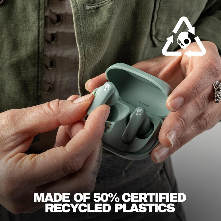 Skullcandy Smokin' Buds - Auriculares inalámbricos, auriculares...