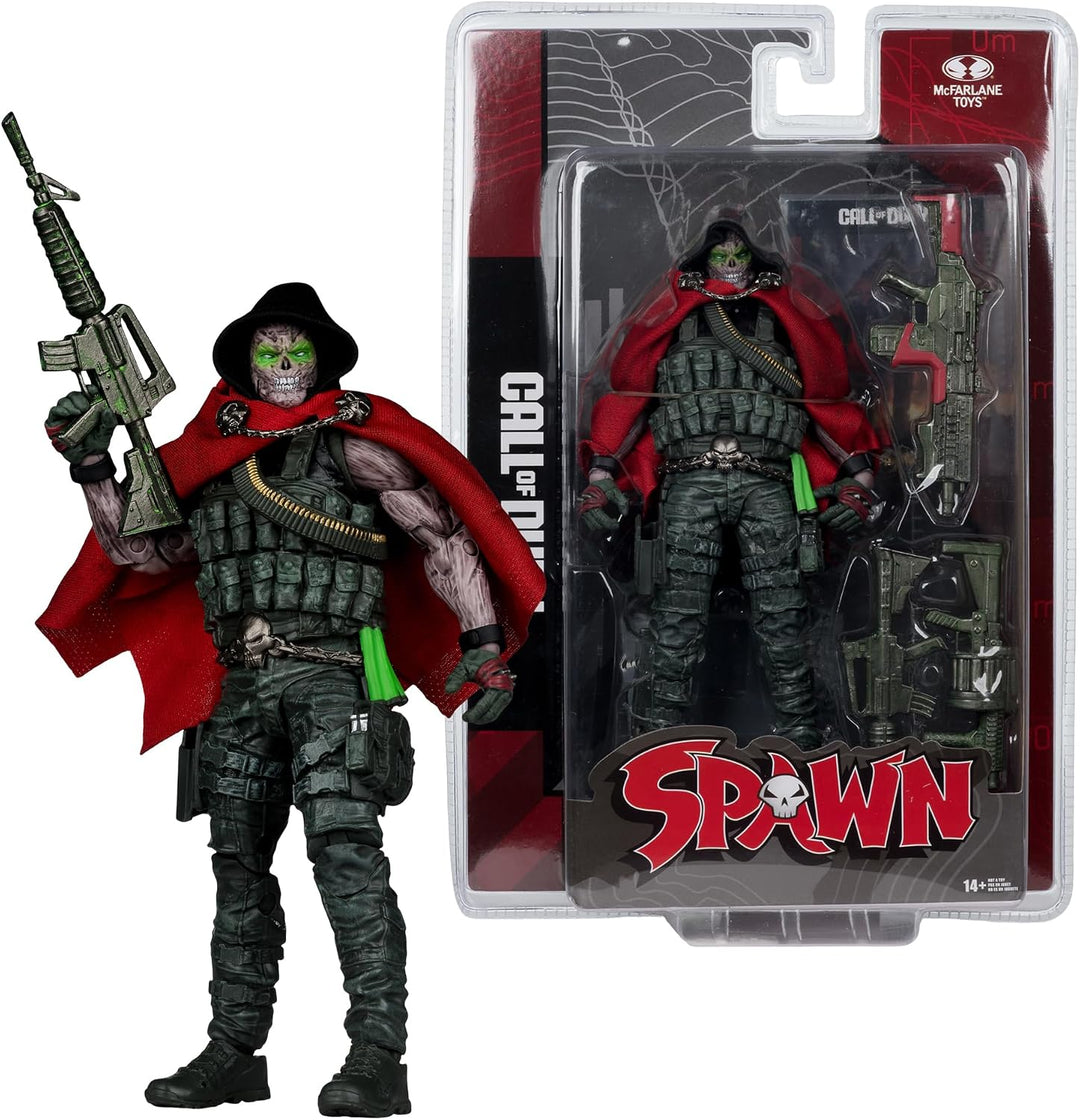 McFarlane Toys - Figura de acción de Call of Duty Burned Spawn de 7...