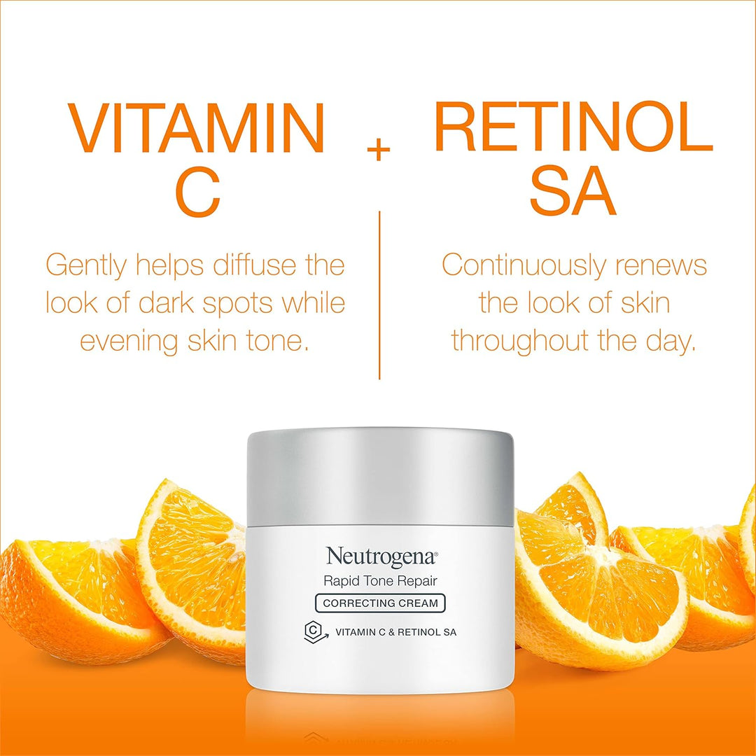 Neutrogena Crema hidratante facial Rapid Tone Repair Retinol + vita...
