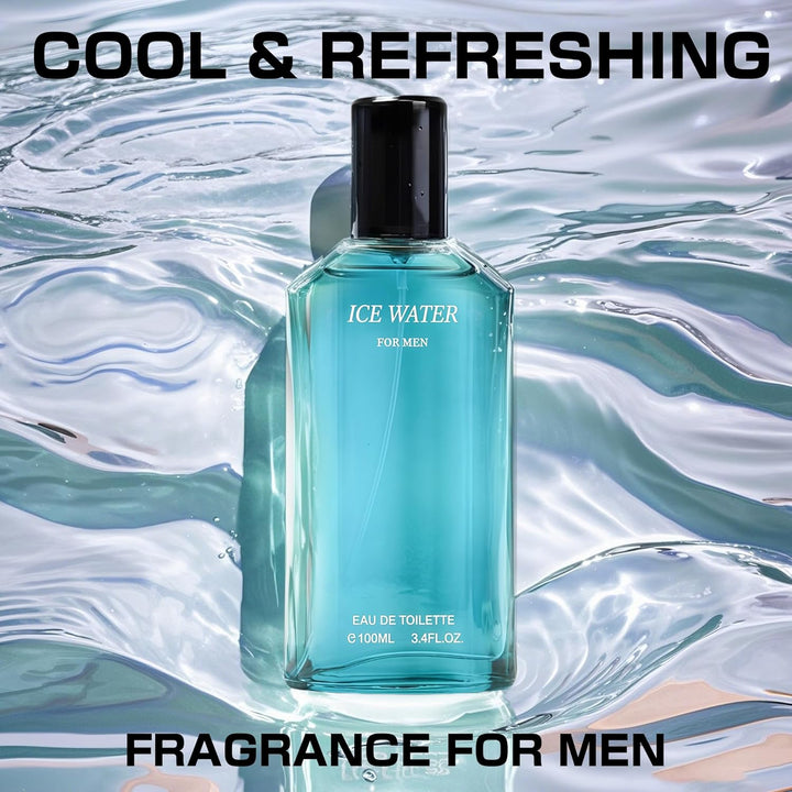 A CENTER Cool Ocean &amp; Ice Water - Juego de regalo de colonia pa...