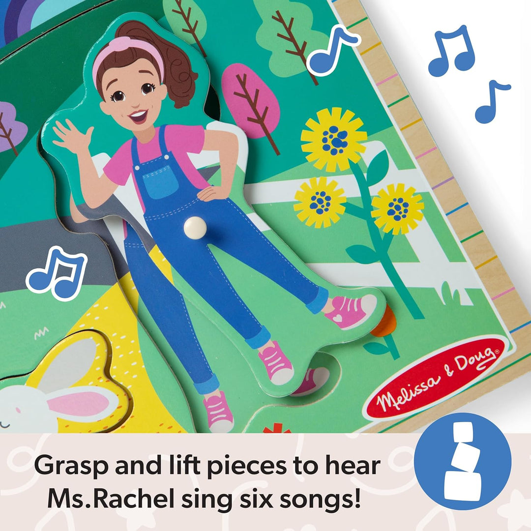 Melissa Doug Ms Rachel - Rompecabezas de Clavijas