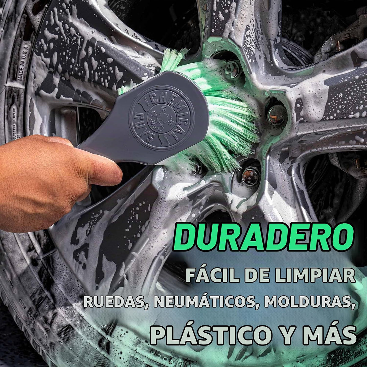 Chemical Guys Kit de detalles de coche de 17 piezas, limpiador y lavado de