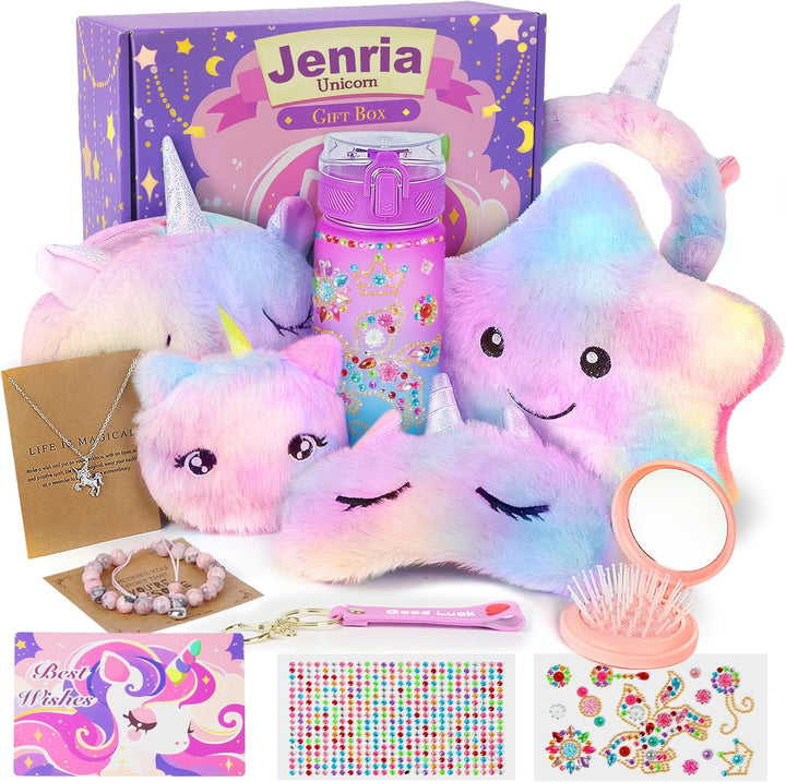 Jenria Regalo de unicornio para niñas, regalos de cumpleaños para n...