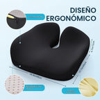 Lámpara Benazcap - Cojín ergonómico de espuma viscoelástica para silla de oficina