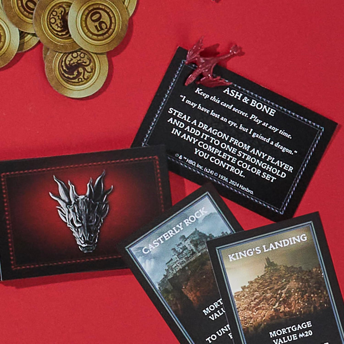 Monopoly Edición Casa de Dragón - Juego de mesa | Basado en la exitosa serie de televisión | Para edades de 17 años en adelante | De 2 a 6 jugadores | Juegos de estrategia (exclusivo de Amazon)
