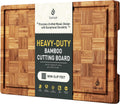 Tabla de cortar de bambú Tablas de cortar de madera de madera de 16 '' para cortar la cocina