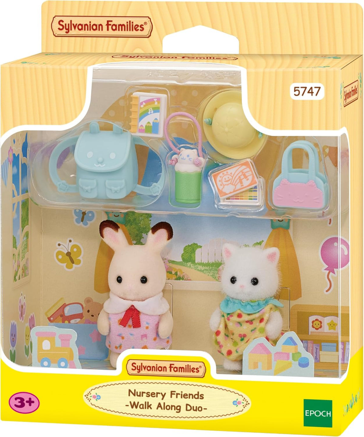 Familias de Sylvanian - 5747 Experience Kindergarten Friends 'Sunshine' - Figuras para casa de muñecas