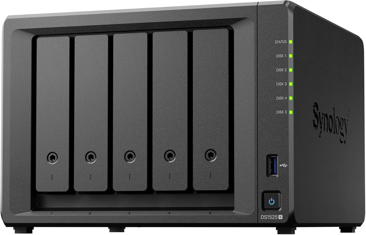 Synology DiskStation DS1525+ de 5 bahías (sin disco)