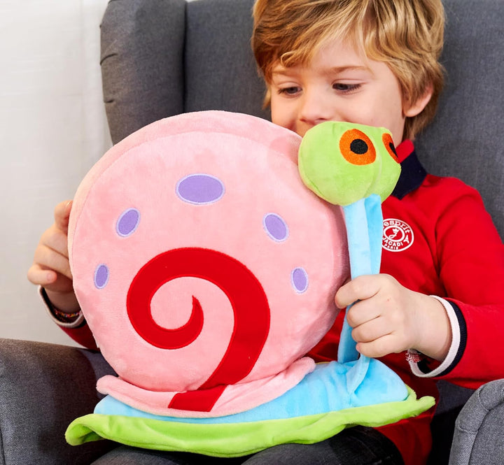 Simba Toys Bob Esponja Gary - Peluche coleccionable de 14 pulgadas,...