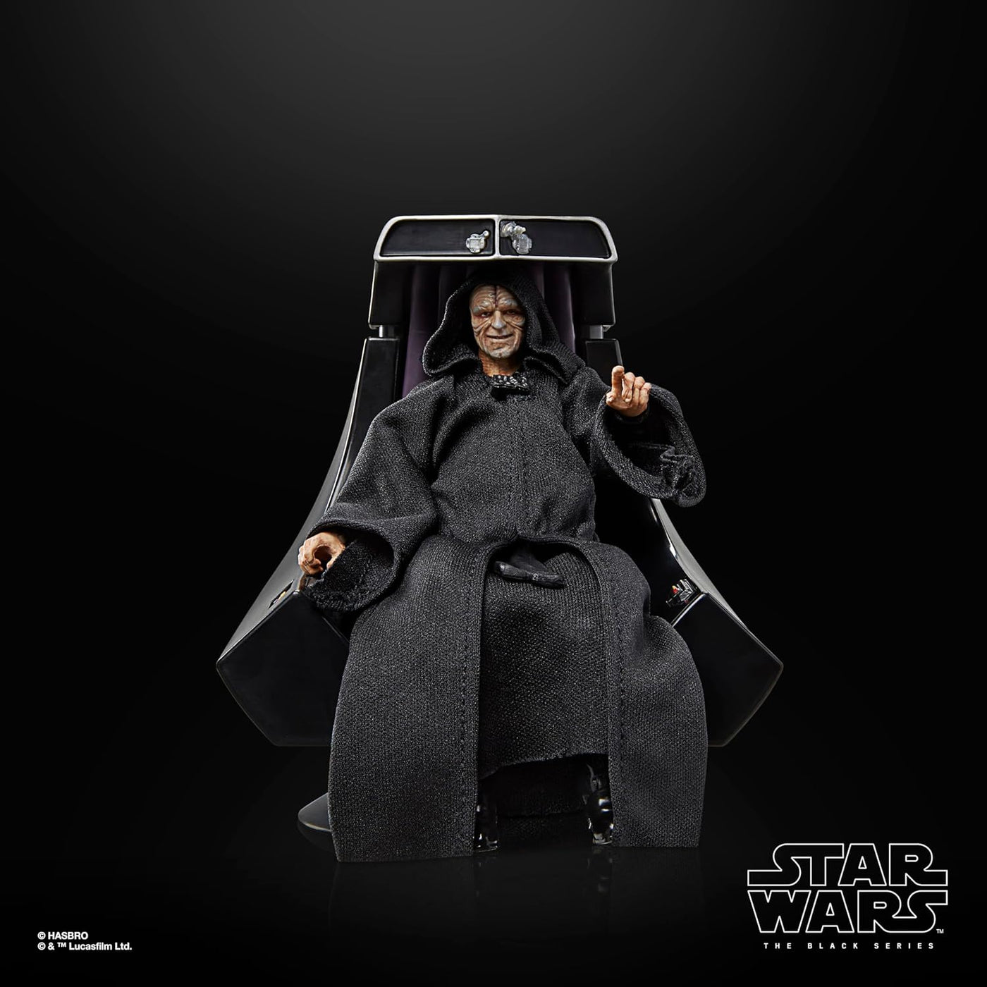 STAR WARS The Black Series Emperor Palpatine Throne
