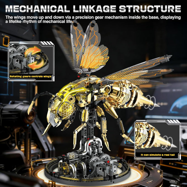 OrbBlaster Juego de construcción mecánica de abeja para
