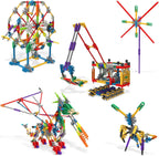 KNEX 80 Model Deluxe Set con Reusable Bag - STEM Building Kit, Kid Construction, Creative Play Toy‚ Ages 8+
