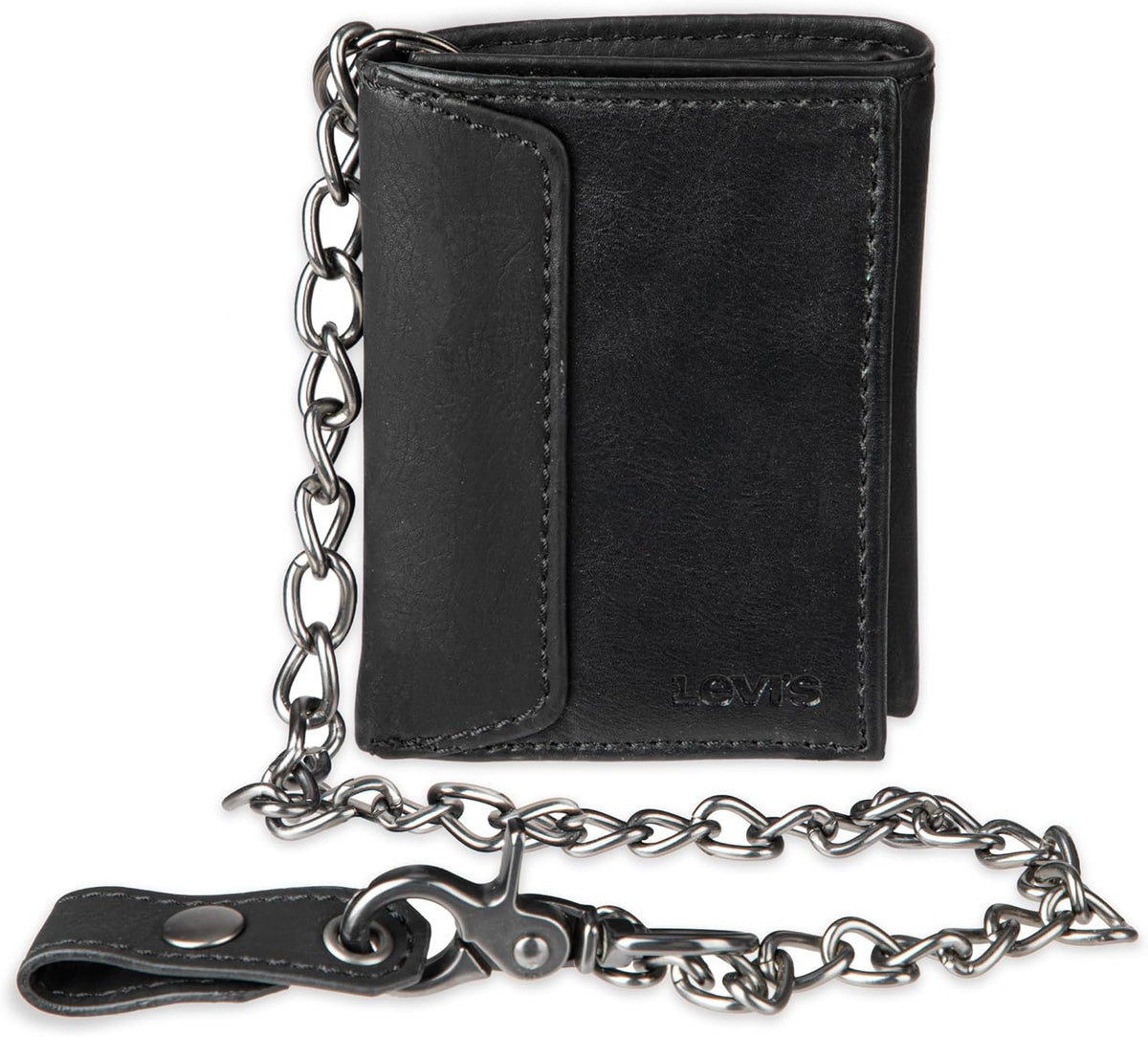Levi's Billetera triple RFID para hombre, elegante y delgada, i...